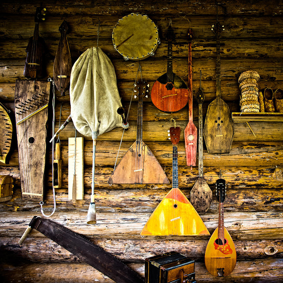 Folk Musical Instruments Photograph by Alexander Senin