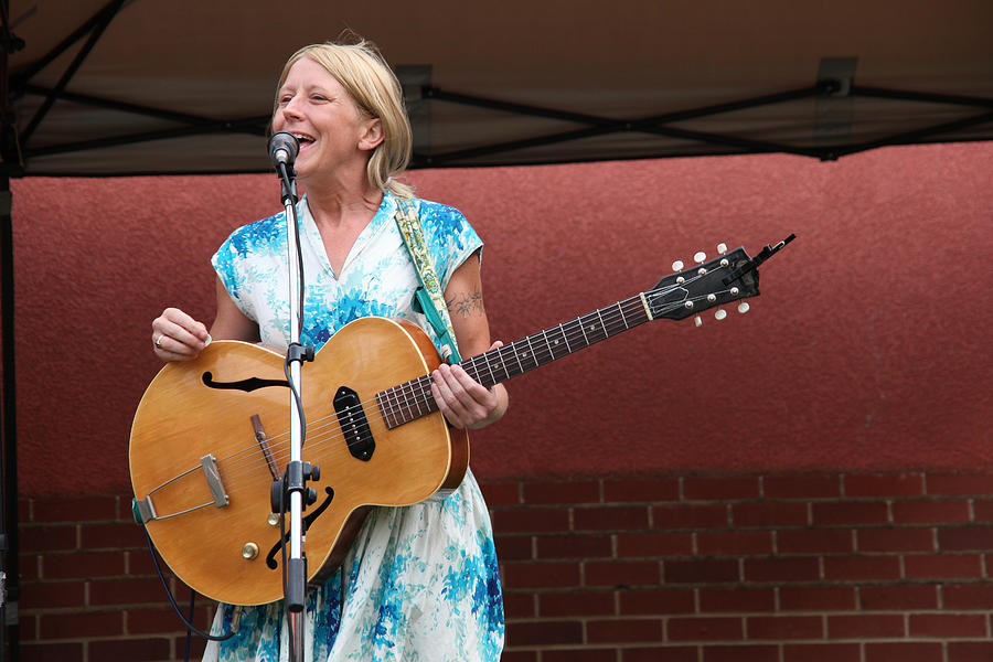 Folk singer. Photograph by Oscar Williams - Fine Art America