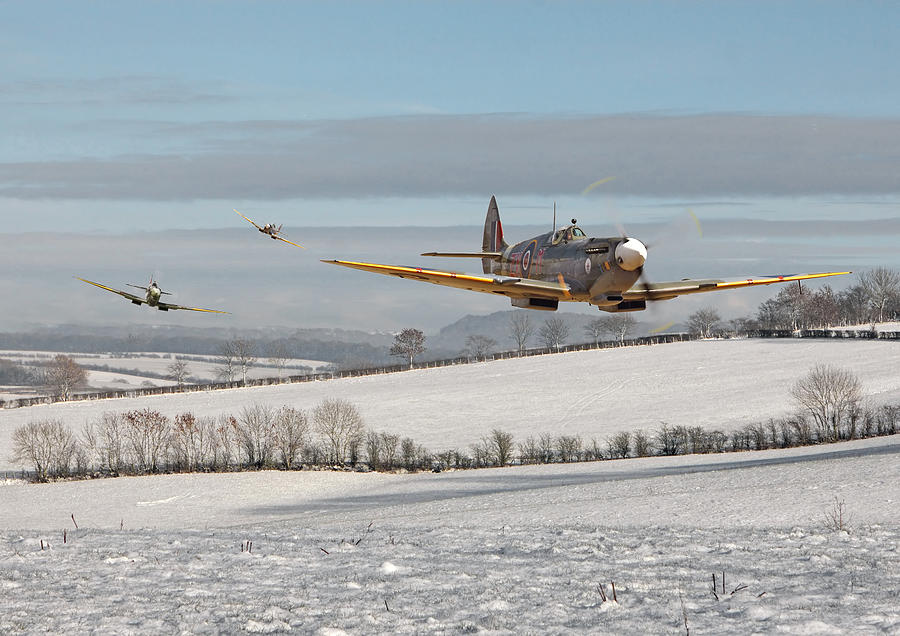 Aircraft Digital Art - Follow My Leader by Pat Speirs Aircraft Digital Art - Follow My Leader by Pat Speirs