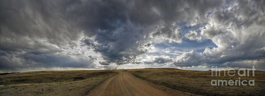 Follow the Road Photograph by Steve Triplett