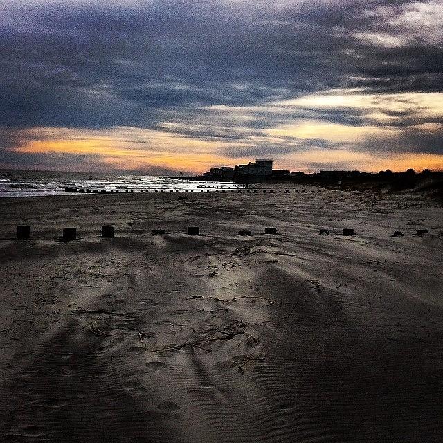 Spring Photograph - Folly Beach #charleston #sunset #beach by Charleston Pictures