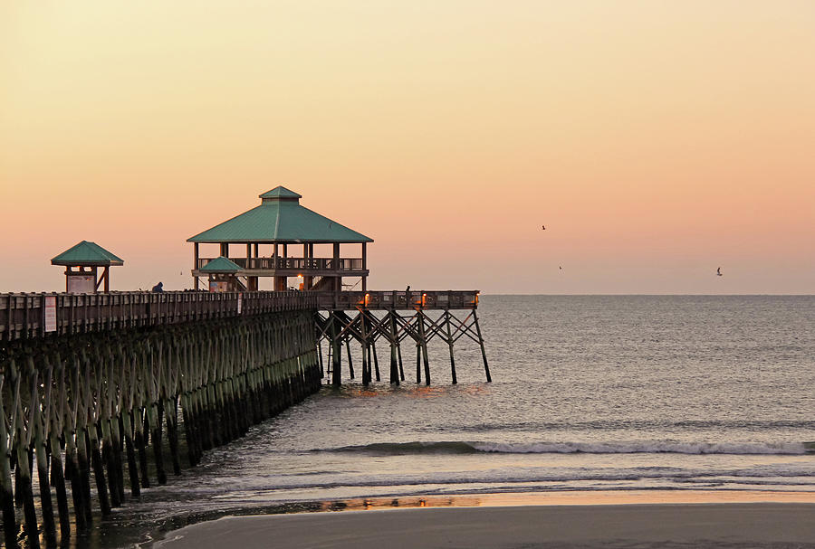 Folly Beach Pier Photograph by Daniela Duncan Folly Beach Pier Photograph by Daniela Duncan