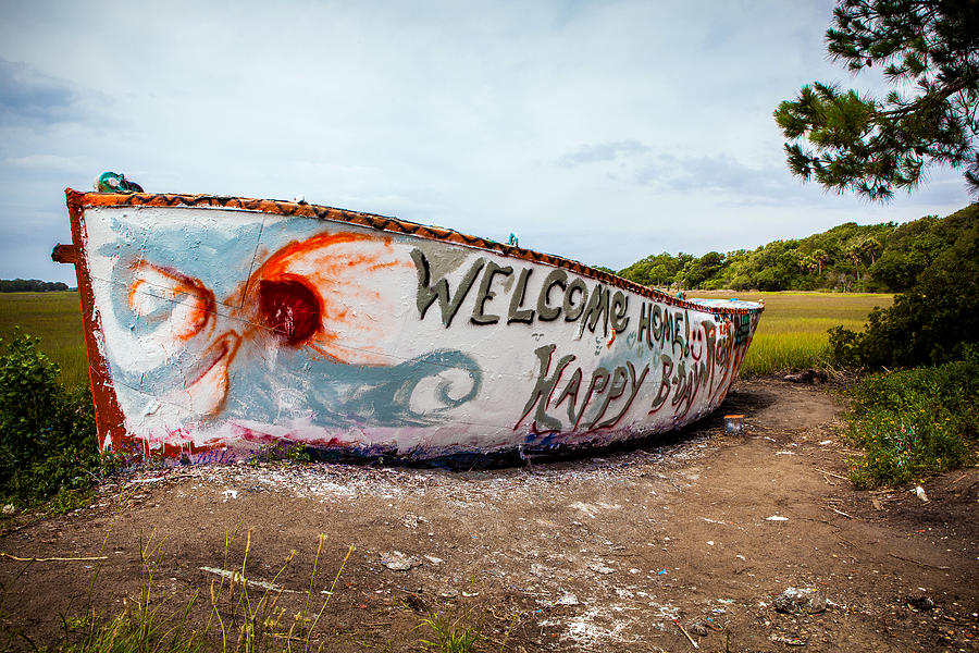 Folly Boat Photograph by Sennie Pierson Fine Art America