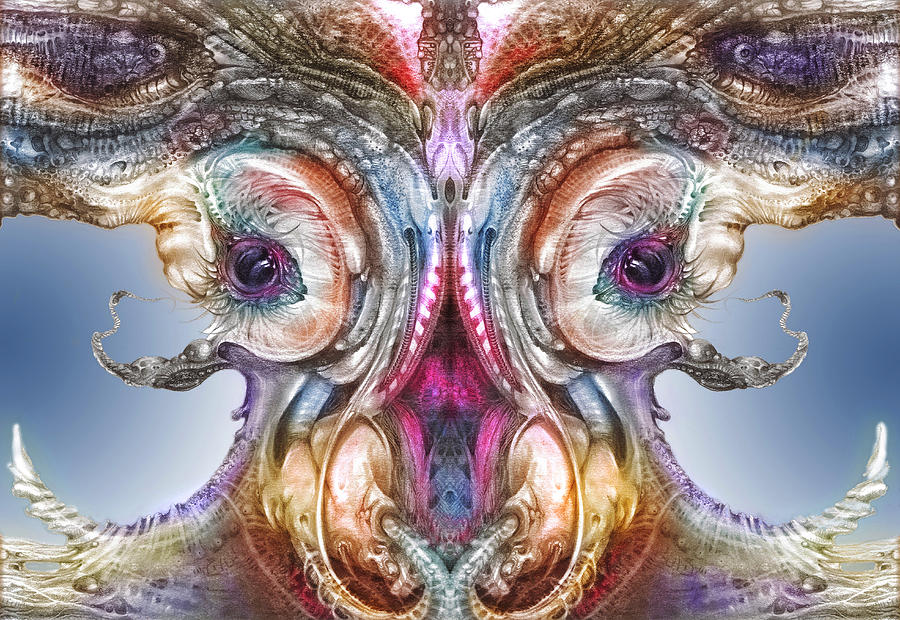 Surrealism Digital Art - Fomorii Incubator Remix by Otto Rapp