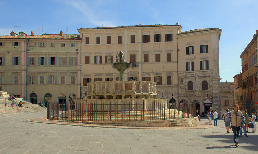Fontana Maggiore Perugia Photograph by Caroline Stella