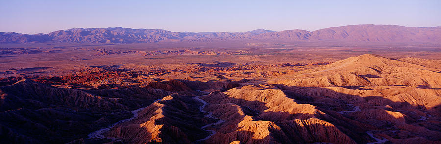 Fonts Point, Anza Borrego Desert State Photograph by Panoramic Images ...