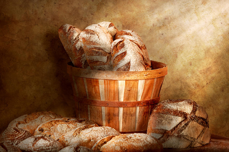 Food - Bread - Your daily bread Photograph by Mike Savad