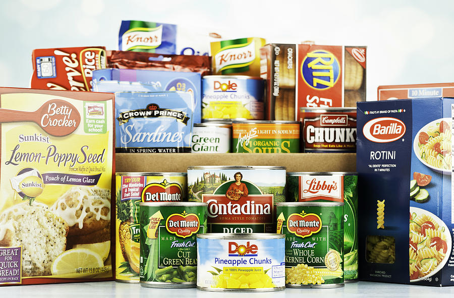 Food Drive Collection Photograph by CatLane