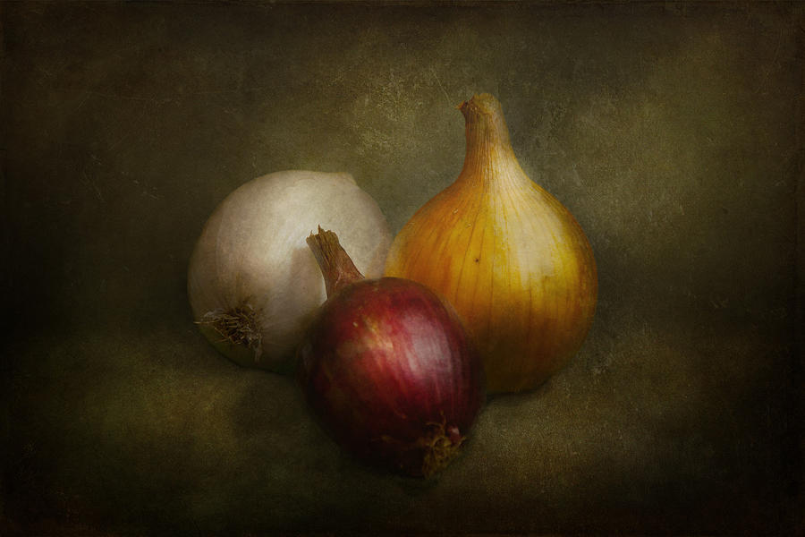 Onion Photograph - Food - Onions - Onions  by Mike Savad