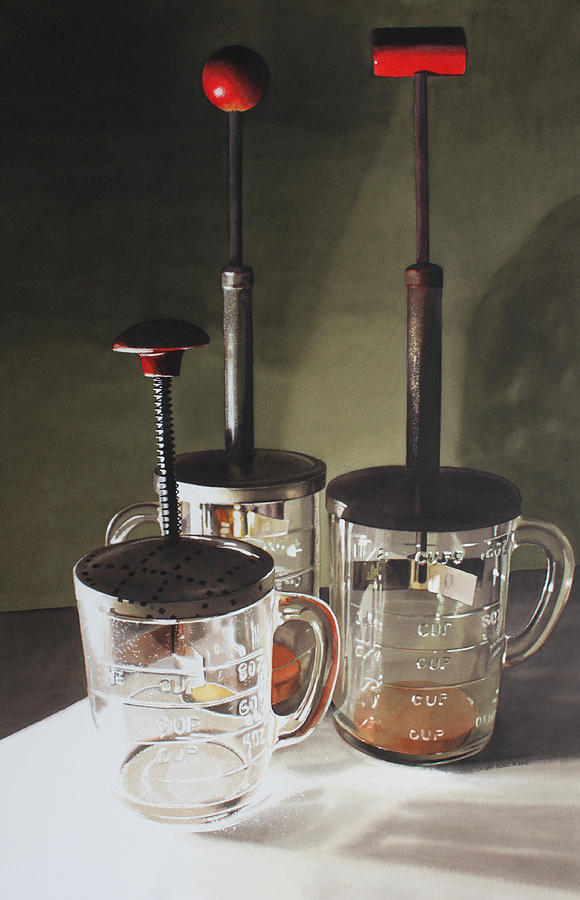 Food Processors Painting by Denny Bond