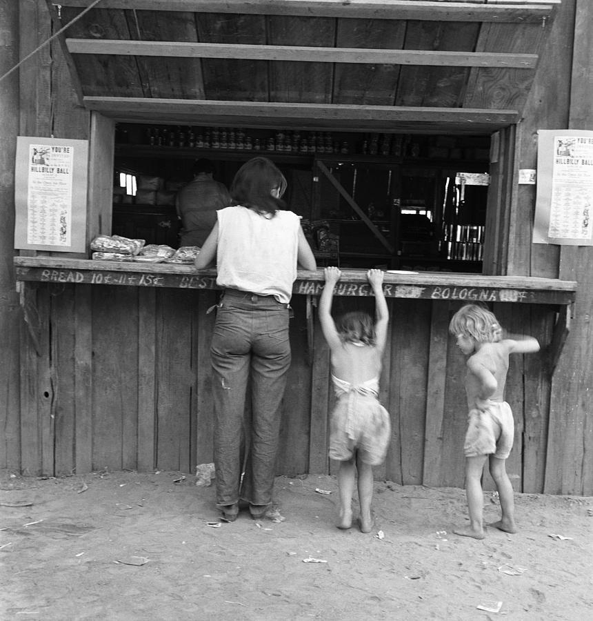 Summer Photograph - Food Stand, 1939 by Granger