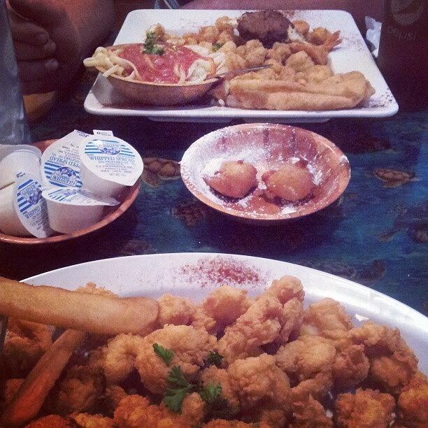 Food Was Delicious! Floridas Seafood Photograph by Brandi Mart