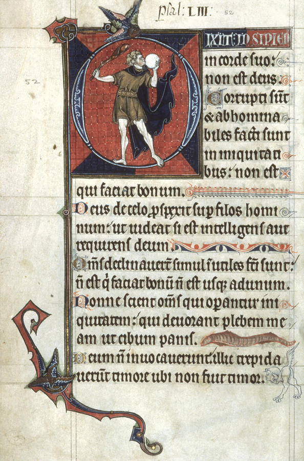 1290 Painting - Fool, C1290 by Granger