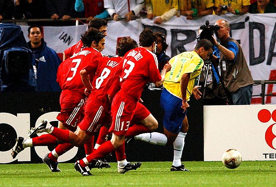 Foot : 1/2 Final Brazil - Turkey / Wc 2002 Photograph by Tim de Waele
