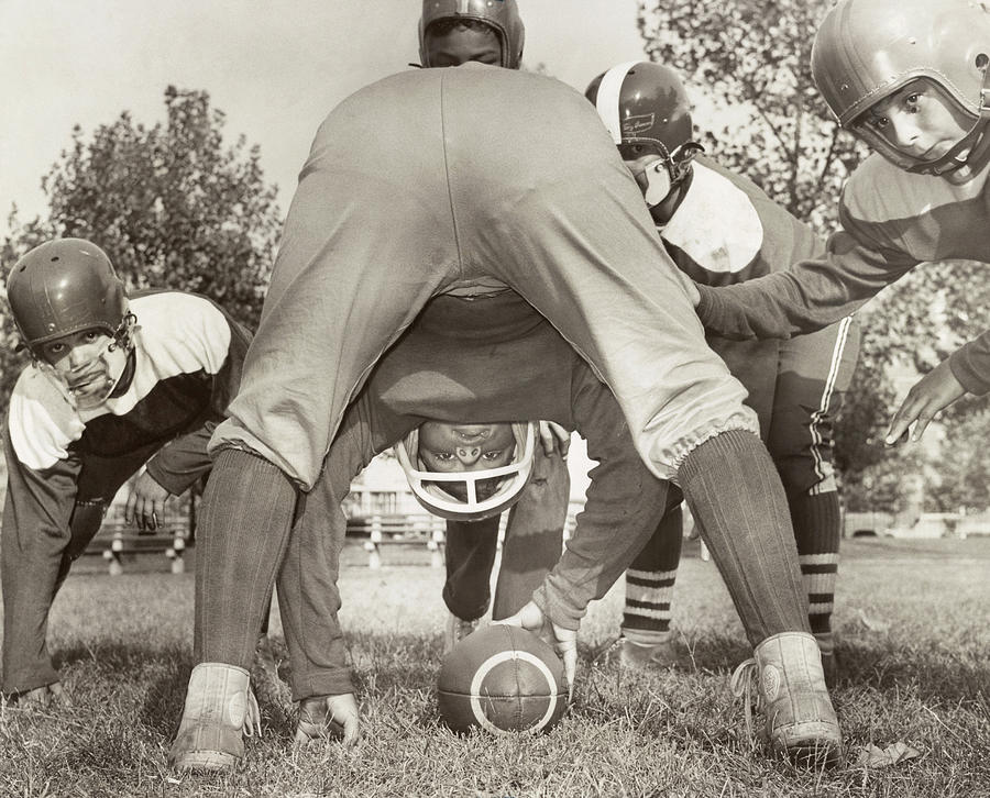 Football, 1959 Photograph by Granger