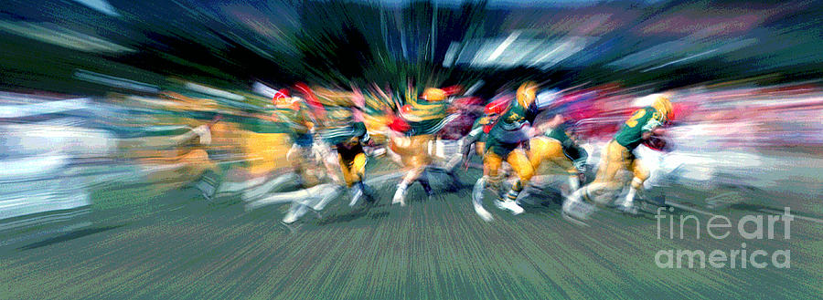 Football Photograph - Football 2 by Rich Killion