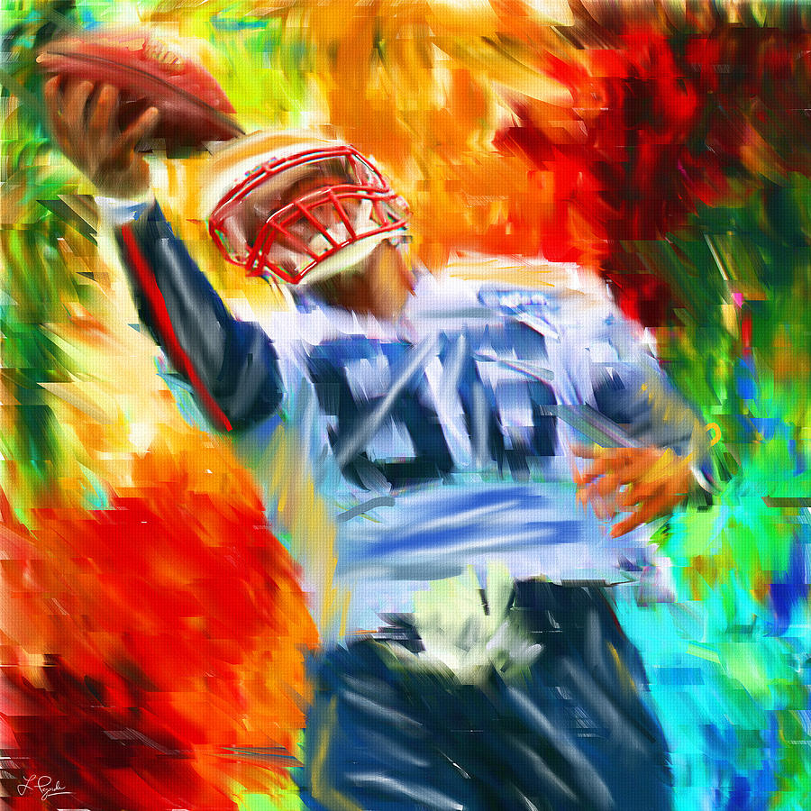 Football II Digital Art by Lourry Legarde