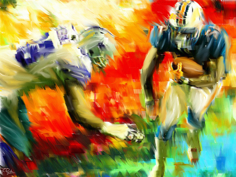 Football III Digital Art by Lourry Legarde