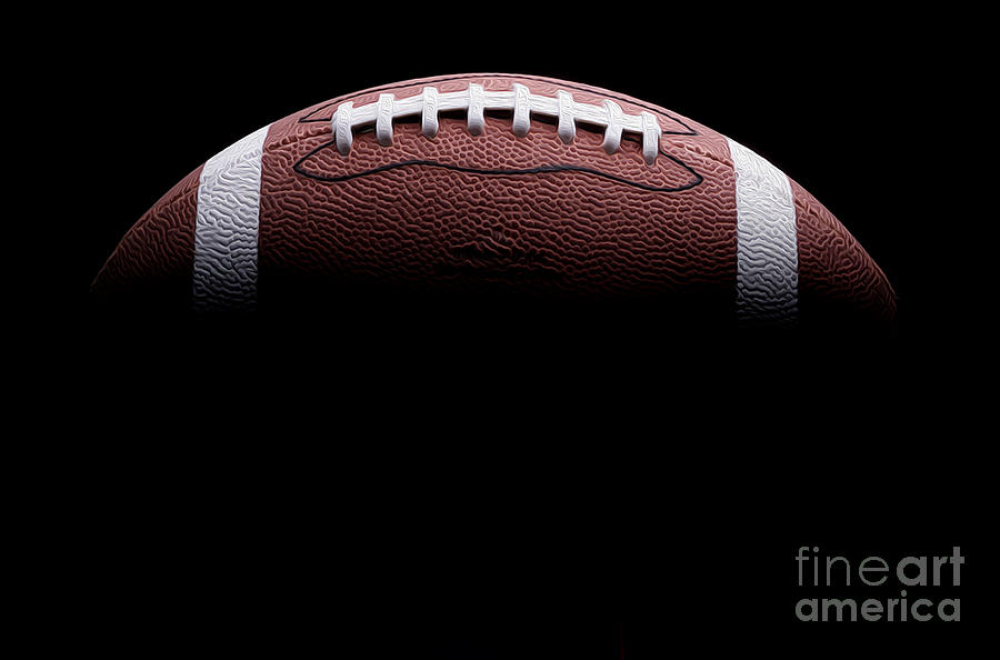 Denver Broncos Photograph - Football Painting by Jon Neidert