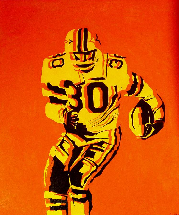 Football Painting - Football by Paul Guyer