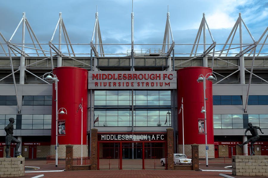 Football Stadium - Middlesbrough Photograph by Scott Lyons