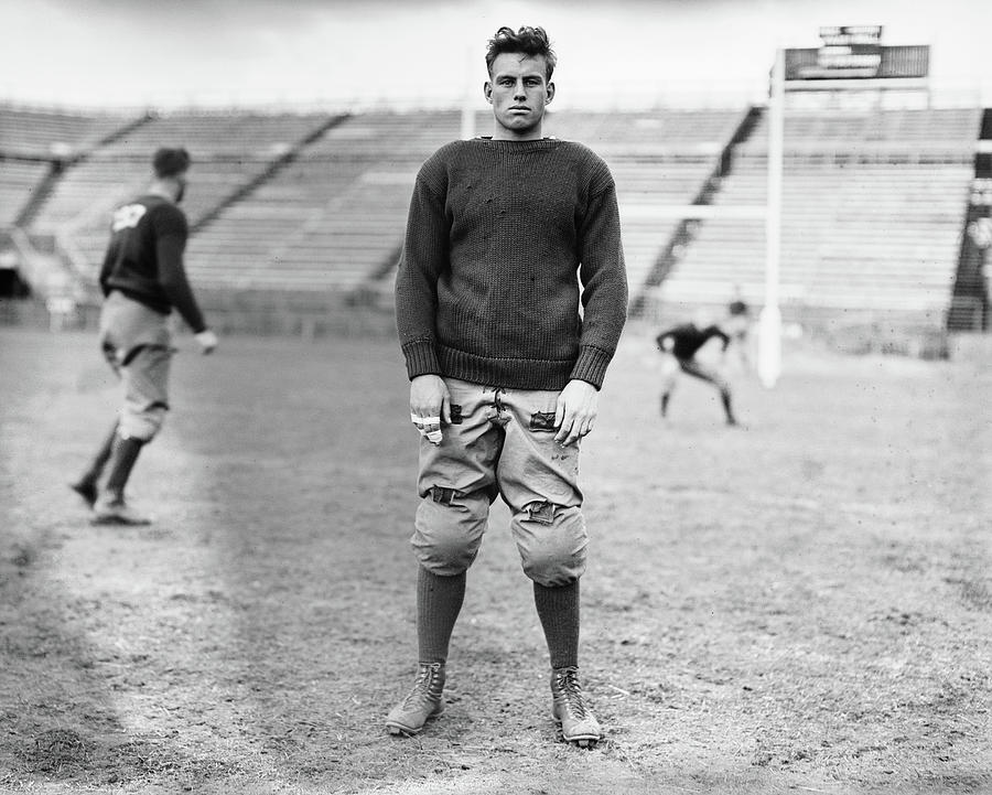 Football Yale, C1914 Photograph by Granger