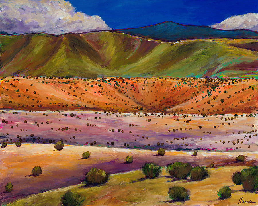 New Mexico Painting - Foothill Approach by Johnathan Harris
