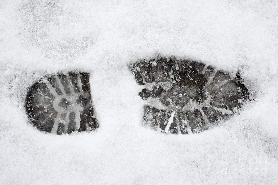 Footprint Photograph by Mats Silvan
