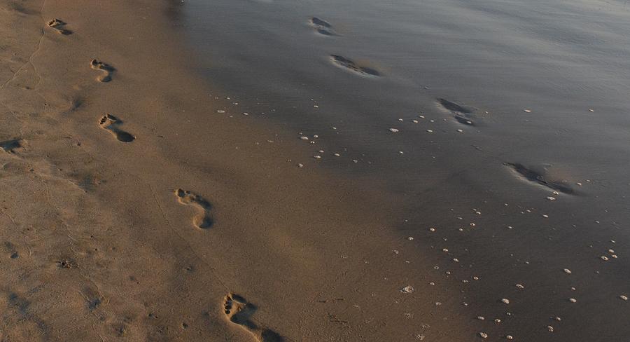 Footprints Photograph by Ellery Russell