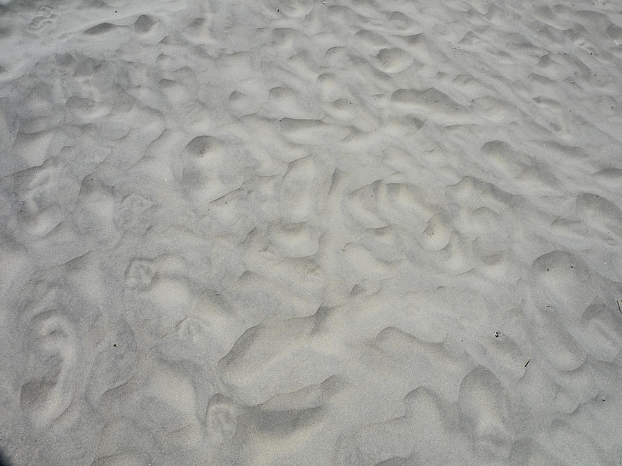 Footprints in the Sand Photograph by Derek Dean