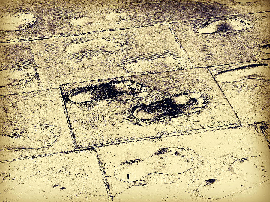 Footprints Photograph by Zinvolle Art