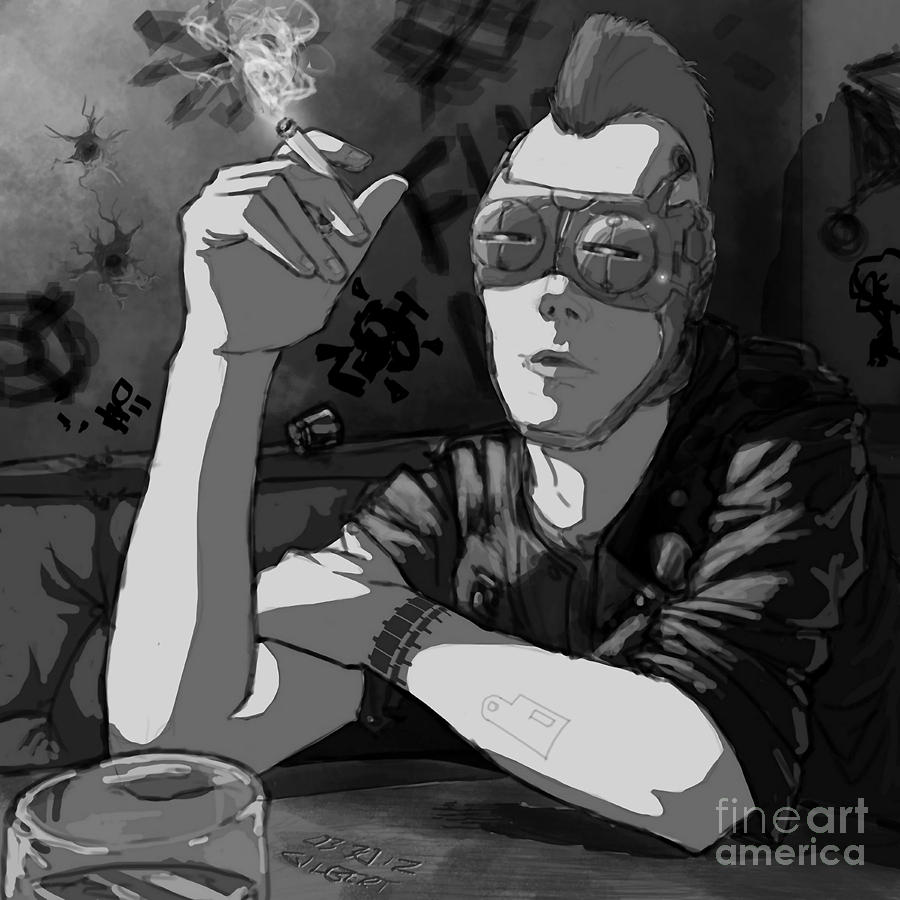 Game Digital Art - For Hire by Brian Gilbert Game Digital Art - For Hire by Brian Gilbert