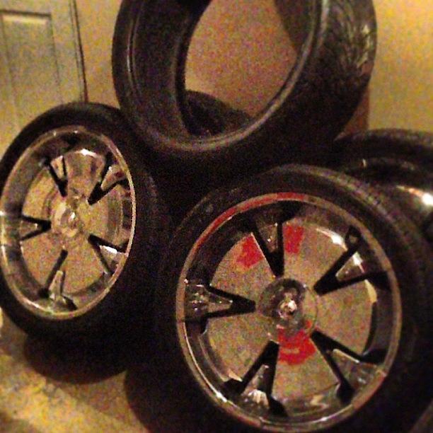 For Sale 24 Big Rims $900.00! After I Photograph by Jared Crumpler