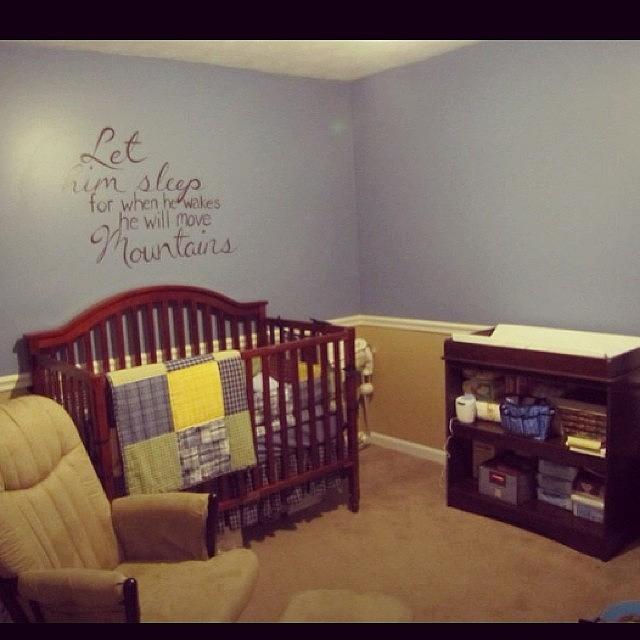 For Sale: Cherry 3 In 1 Crib Includes Photograph by Dawn Turner