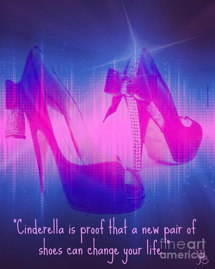 For the Shoe-aholic  Digital Art by Mindy Bench