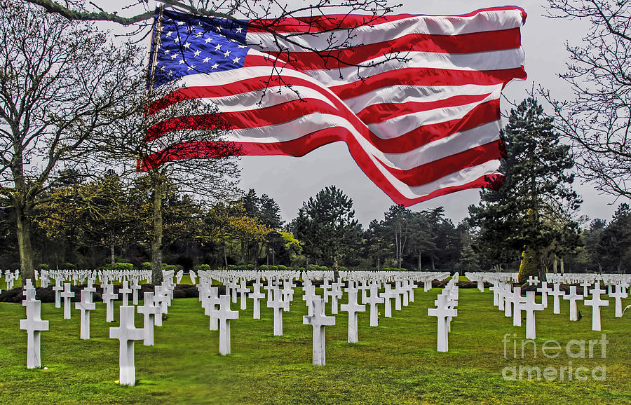 Nature Photograph - D Day Remembered by Elvis Vaughn