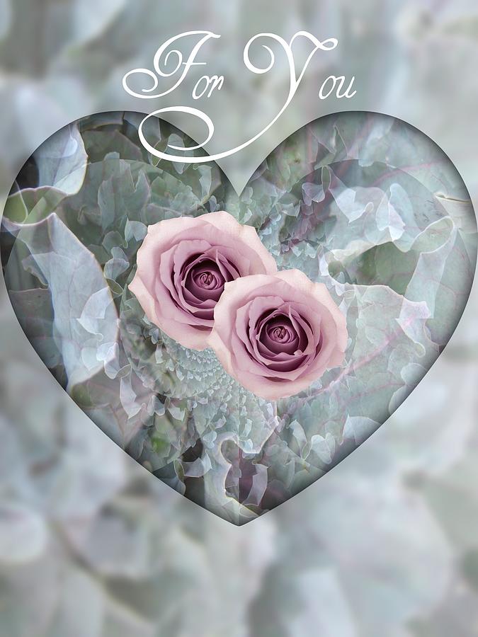 Rose Photograph - For You by Shirley Sirois