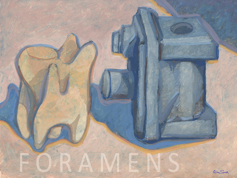 Foramen Painting - Foramens by Richard Glen Smith