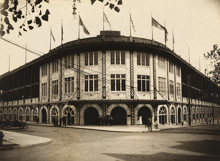 Pittsburgh Photograph - Forbes Field Pittsburgh 1909 by Mountain Dreams