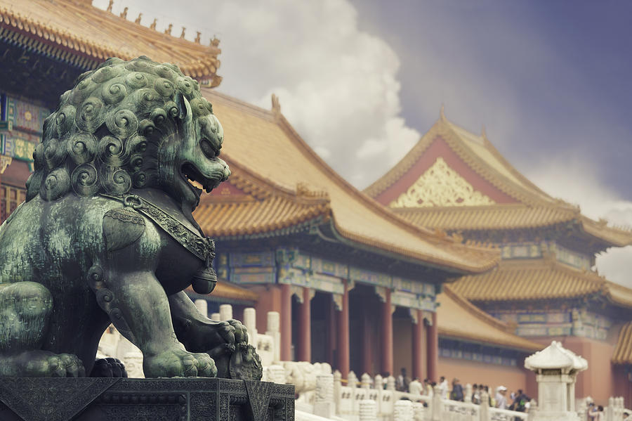 Forbidden city, Beijing Photograph by LordRunar