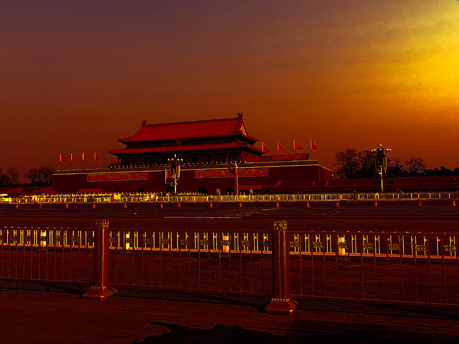 Forbidden City Digital Art by Cathy Anderson