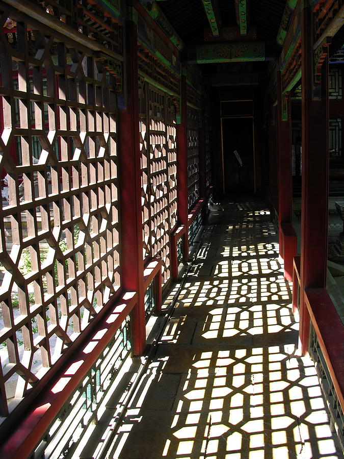 Forbidden City Passage Beijing China Photograph