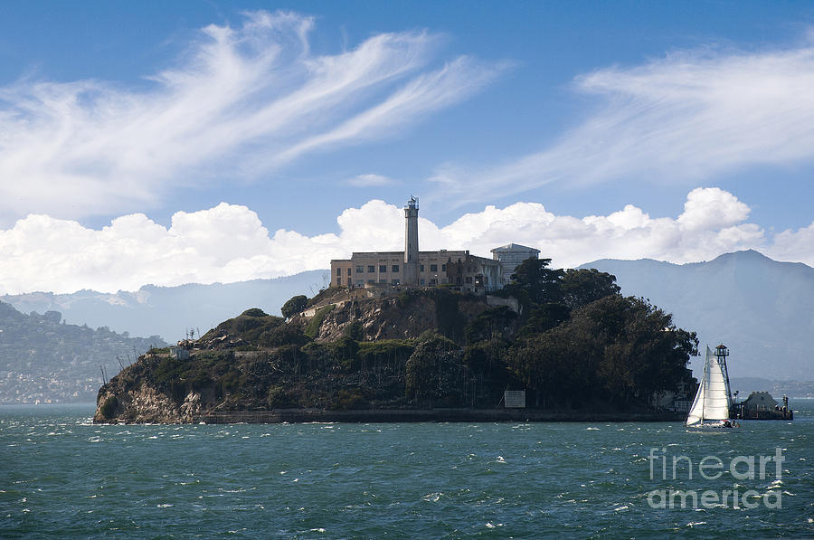 Forbidding Alcatraz Photograph by Brenda Kean