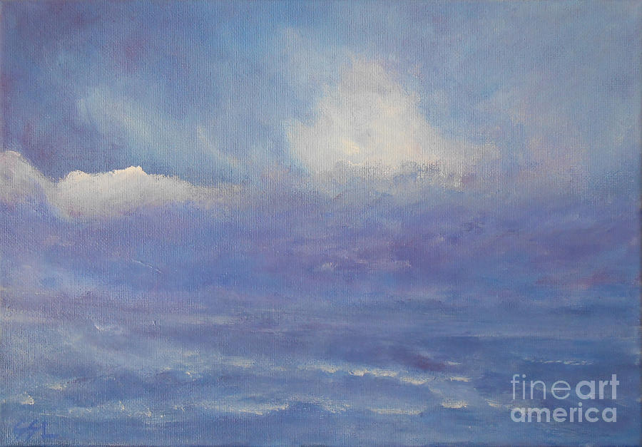 Nature Painting - Force of Nature 8 by Jane See