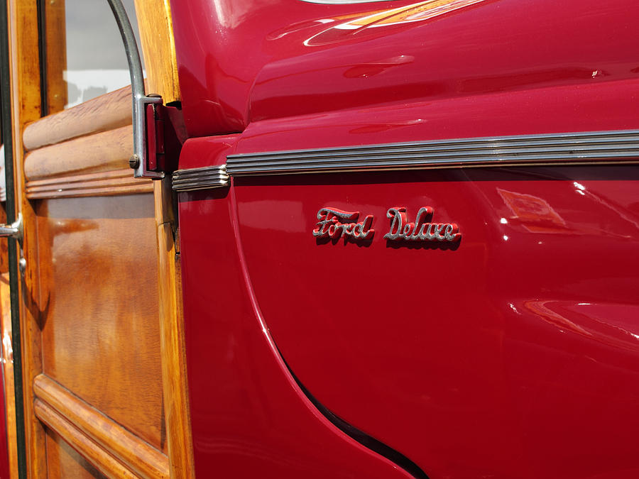 Ford Deluxe Photograph by James David Phenicie