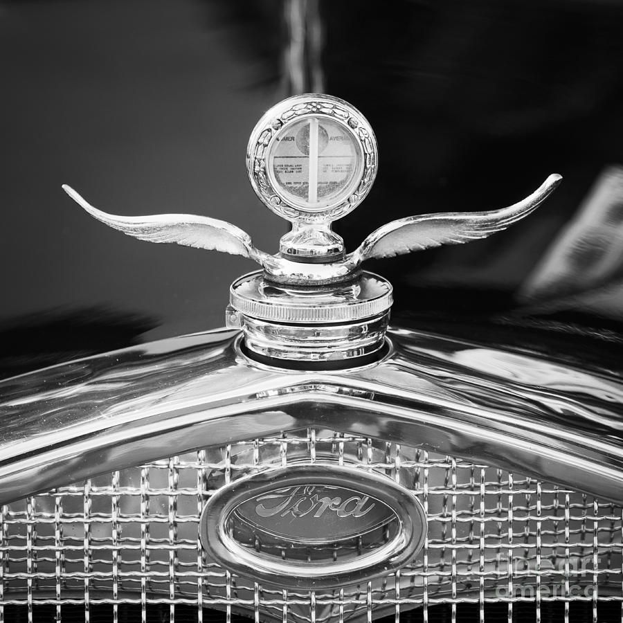 Ford Emblem Photograph by Chris Dutton