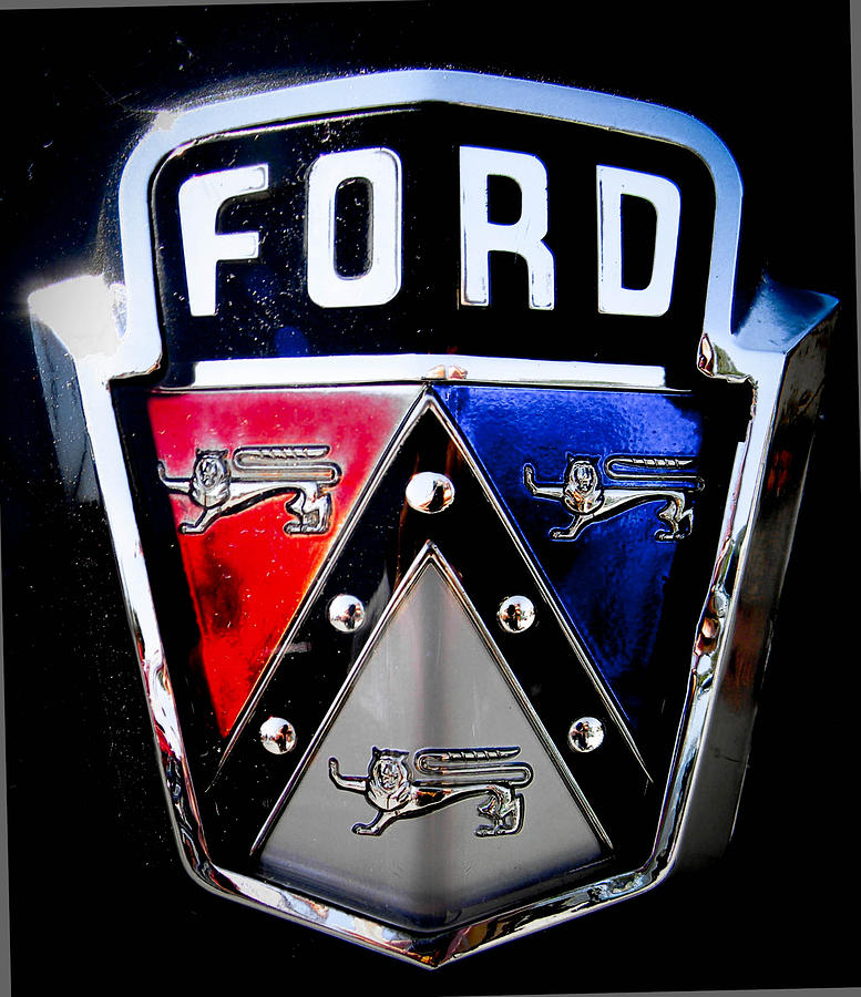 Ford Emblem Photograph by Christy Usilton | Fine Art America