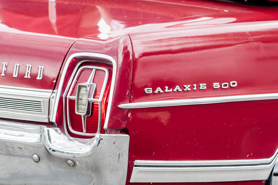 Car Photograph - Ford Galaxie  by Dawn Romine