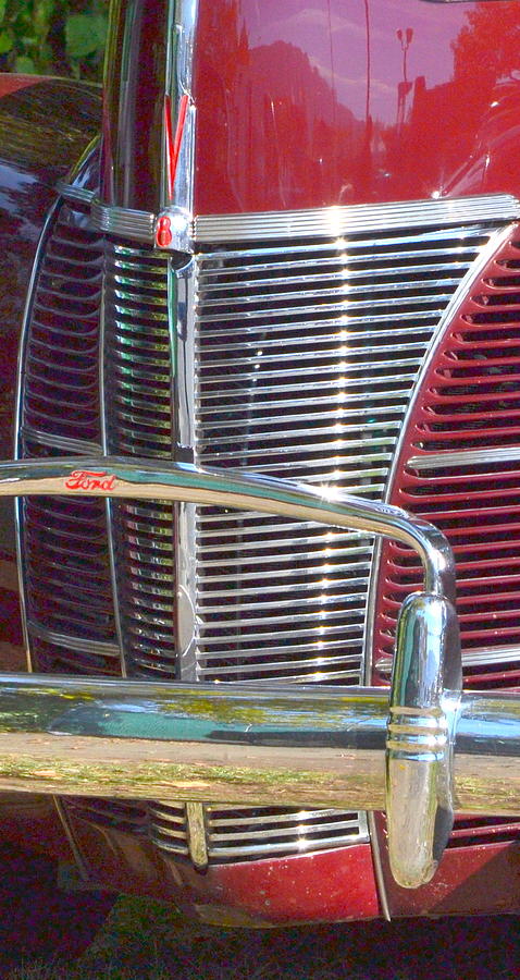 Ford Grille Photograph by Dean Ferreira