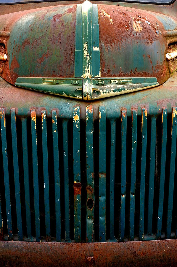 Ford Grille Photograph by Randy Pollard